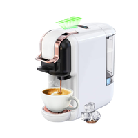 Machine à café automatique multifonctionnelle 5-en-1 19 bars, cafetière à portion individuelle pour usage domestique, type de prise US