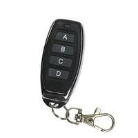 Control Remoto Universal Inalámbrico RF de 2/3/4 Botones, 433MHz, con Función de Copia y Clonación de Código, para Puertas de Garaje, Metálico, Alcance de 50m