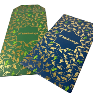 <span class=keywords><strong>Enveloppe</strong></span> en papier d'art personnalisée avec votre logo pour l'Aïd, Diwali, invitation d'anniversaire, utilisation festive - Product Image 4