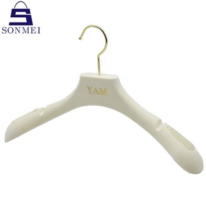 Vàng Lá Móc Áo Trắng Quần Áo Móc Áo Nhung - Product Image 4