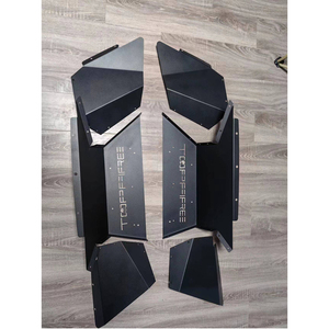 4pcs קדמי + lantsun jl2023 פנדר פנימי flares קווים פנימיים ג 'יפ עבור 2018 wrangler jt - Product Image 2