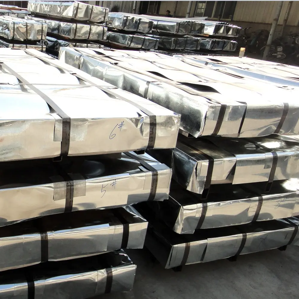 Harga Murah Lembaran Baja + Lembar Atap Ukuran Kustom Seng Aluminium Baja Plat BS Galvanis ASTM Container Plate AISI