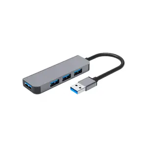 4 In 1 USB 3.0 HUB Type C To USB 4 Port Multi Splitter Adapter OTG Type-C HUB For Lenovo Macbook Pro PC Computer Accessories