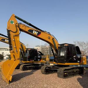 Excavatrice sur chenilles Caterpillar 320D d'occasion, faible nombre d'heures de fonctionnement, bon système hydraulique, pour la construction et l'exploitation minière - Product Image 1