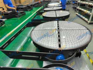 Super Bright 1200W Round LED Arena Lighting IP66 Waterproof Heavy Duty Outdoor High Pole <b>Light</b> for Professional Stadium Fields - Product Image 2