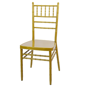 90hot bán buôn vàng trắng Tiffany ghế với đệm cho đám cưới tổ chức sự kiện tiệc khách sạn wed chiavari chivari ghế - Product Image 4