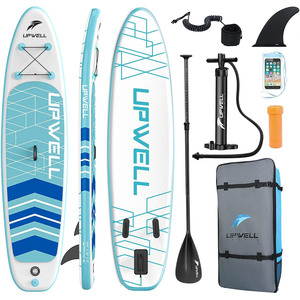 Tabla de paddle surf inflable Upwell de 10'2 x 31" x 6" con bomba y accesorios para deportes acuáticos - Product Image 3