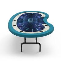Tydzyh — jeu de cartes pour Poker, Texas, repliable, avec porte-gobelets, blanc, professionnel