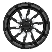 Jantes de camion forgées noires super concaves sur mesure SL 30X14 24X10 20X14 22X12 24X12 avec 8X180 8X165.1 pour RAM 2500
