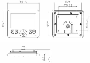 Panel de Control con Pantalla Táctil Industrial de 5 Pulgadas, Resolución 800x480, 9-32VDC, Protocolo CAN, Automatización Codesys con Lenguaje Keil C - Product Image 2