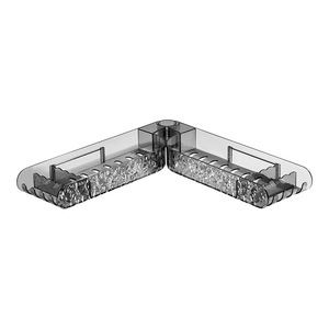 Étagère murale triangulaire pour salle de bain, à ventouse, sans perçage, pour rangement sous l'évier ou près du miroir - Product Image 5