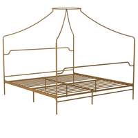 Cadre de lit moderne en métal pour lit double Queen Vente en gros de haute qualité Design vintage bon marché Utilisé pour la chambre à coucher