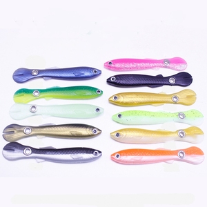 Neu im Großhandel: 7cm/2,1g 10cm/6g Mini-Wurmköder, Twitch-Bait, Simulationsköder, Bionischer Schmerlen-Köder, Booby Trap Köder, Sortiment an Schmerlenködern - Product Image 2