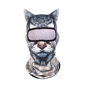<span class=keywords><strong>Cagoule</strong></span> 3D motif chat mignon pour ski, motocross, snowboard - Cache-visage unisexe pour adulte, idéal pour le sport <span class=keywords><strong>et</strong></span> les voyages, avec motif illustré - Product Image 5