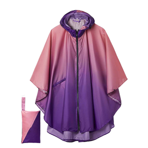 Factory Music <strong>Festivals</strong> Rain <strong>Poncho</strong> with Pocket <strong>Waterproof</strong> Unisex Rain Jacket <strong>for</strong> Hiking, Camping Custom Raincoat with Hooded - Product Image 4