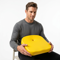 Siège de tribune sans dossier en PEHD moulé par soufflage ST St-220, résistant aux UV, chaise en plastique creux, capacité 20kg+, 410x470x330mm, pour stade
