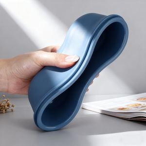 Silicone Food Storage Container Round Seal Lid <b>Microwave</b> Safe Office Lunch Box 1500ml 900ml 400ml <b>Set</b> - Product Image 3