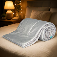 Couette d'été Anyangshu à ions oxygène négatifs, libère plus de 3000 ions oxygène négatifs pour une nuit de sommeil réparatrice