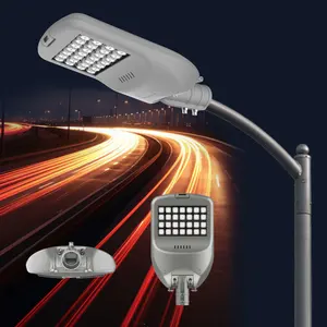 Sansi Solução de iluminação de estradas IP66 inteligente de controle inteligente 5000K de poupança de energia LED Iluminação de ruas de estrada