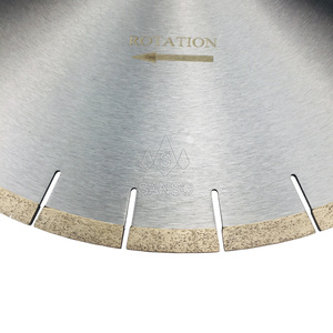 Sanso özel 16 inç köprü kesme diski porselen dekton seramik için sessiz tip elmas testere bıçağı - Product Image 6