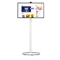 Máquina Portátil de 27 Pulgadas con Carga Rápida, Altavoz Integrado, Pantalla Táctil Inteligente y Gráficos para Publicidad en Exteriores