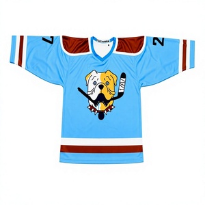 Jersey de Hockey Sublimado Personalizado de Primera Calidad Sibrin |   Malla Transpirable Ecológica 100% Poliéster |   Nombre/Número de Equipo Personalizado - Product Image 1