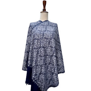 Export Quality Machine Embroidered Scarves Stoles Traditional Premium Fashion <b>Wrap</b> Private Label Factory Direct Supply - Product Image 4