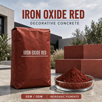 Poudre de pigment inorganique rouge oxyde de fer de haute qualité pour revêtements, plastiques, caoutchoucs et masterbatches