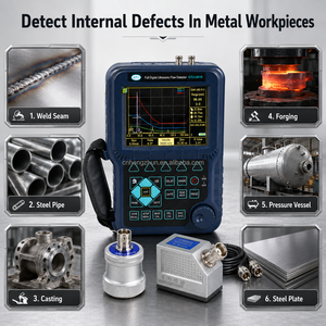 Full Digital NDT Flaw Detector With Data Storage for Factory Field Inspection Safety Monitoring Work Tool <b>Kit</b> Full Digital Ultra - Product Image 2