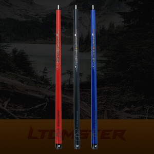 Taco de billar Little Monster Bear de fibra de carbono para golpeo, taco de golpeo de baja deflexión con punta de 12.9mm y bolsa blanda - Product Image 2