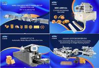 Skywin Volgens Uw Vraag Op Maat Gemaakte Harde & Zachte Koekjeskoekjes Maken Machine Biscuit & Koekje Productielijn Voor Planten