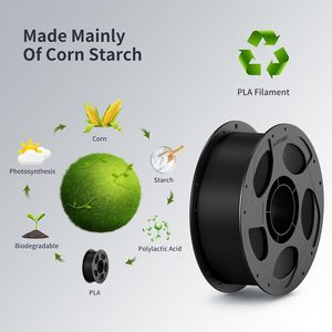 Filamento para Impresora 3D Anycubic, PLA 1.75mm, Bobina de 1kg, Negro, Material de Impresión FDM - Product Image 4