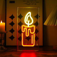 Cadeau personnalisé, arbre de Noël LED fonctionnant sur USB, enseigne néon, lumière murale colorée pour la chambre des enfants, bar, mariage, fête, décoration de chambre