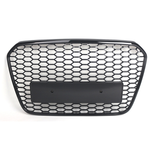 Para <span class=keywords><strong>Audi</strong></span> <span class=keywords><strong>A6</strong></span> C7 2012-2015 Parachoques delantero Rejilla del radiador Negro brillante 4G0853651A NUEVO - Product Image 6