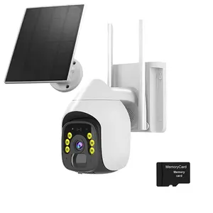 5MP Solarbetriebene WLAN-Kamera für den Außenbereich, wasserdicht, mit Bewegungserkennung, Alarmbenachrichtigung und 4G-Sicherheitsfunktion. - Product Image 1