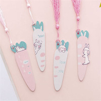 Marque-pages promotionnels personnalisables en bois, vierges pour sublimation, avec impression anime et motifs animaux 3D mignons (chien)