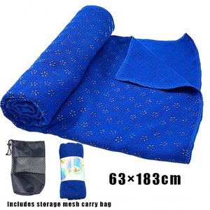 Serviette de yoga antidérapante en microfibre avec points de grip en silicone, personnalisable directement de l'usine - Product Image 4