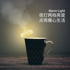 Mini Crystal Ultrasonic <b>Humidifier</b> 0.5L USB Portable Night Light Tabletop Desk Office Quiet Mist Maker - Product Image 4