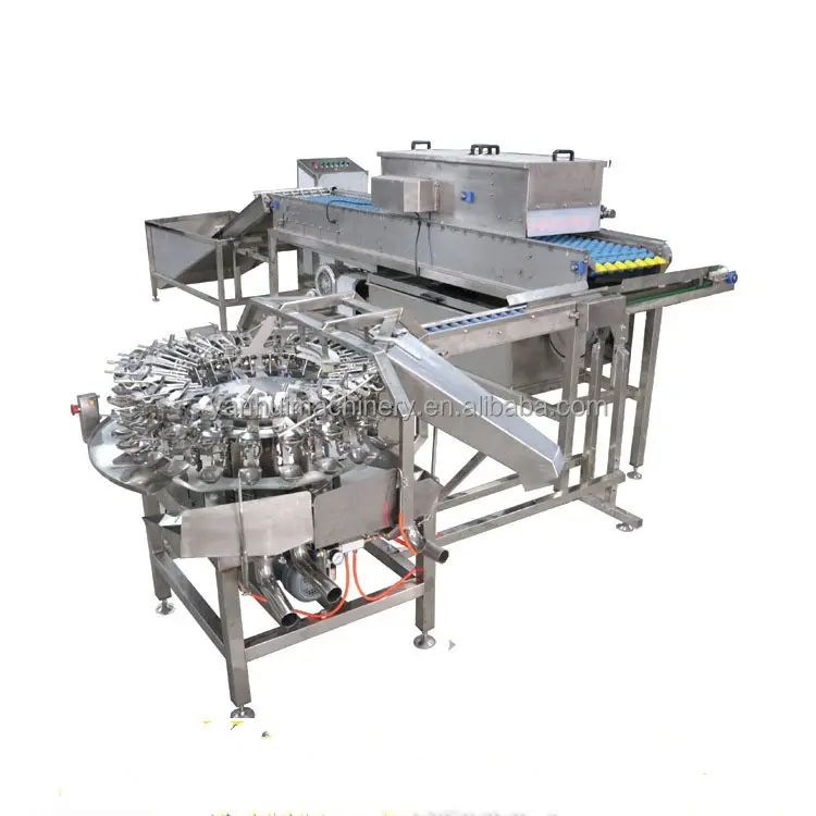Máquina industrial para romper huevos de acero inoxidable/equipo de procesamiento de huevos