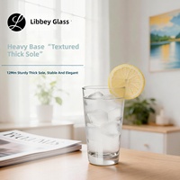 Verres à bière Libbey Factory en promotion, logo personnalisé, 12oz, 14oz, 16oz, mugs à bière en verre, vente en gros de verres à boire