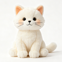 Usine de fabrication de jouets en peluche pour chats sur mesure OEM ODM |   Peluche chaton en tissu doux, personnalisable avec logo, pour cadeau enfant