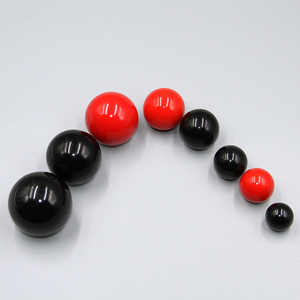 HZ103009 Female <strong>Thread</strong> Bakelite Spherical Handle <strong>Knob</strong> Mechanically Operated Lever Spherical Handwheel Sleeve - Product Image 3