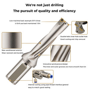 MDBT SPMG SPMT WCMT WCMX supporto per trapano a punta indicizzabile per perforazione aggressiva inserto indicizzabile CNC trapano ad alta velocità - Product Image 2
