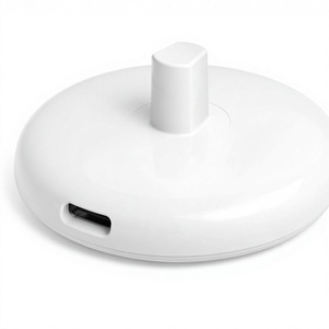 เครื่องชาร์จแปรงสีฟันไฟฟ้าแบบพกพาขนาดเล็ก USB-C ใช้ได้กับ <span class=keywords><strong>Oral</strong></span> <span class=keywords><strong>B</strong></span> <span class=keywords><strong>Pro</strong></span>/iO/D แบบเหนี่ยวนำ ฐานชาร์จแบบพกพาขนาดเล็ก ชนิด Type C (สีขาว) - Product Image 1