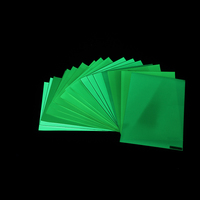 Película fotoluminiscente 3HAO Hoja fotoluminosa Papel fotoluminiscente adhesivo altamente luminoso Película que brilla en la oscuridad