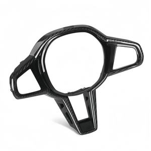 宝马3/4/5/6/7系列G14 G15 G42 G20 G30 G32 G80 G01 F90 F98 X3M X4M碳纤维方向盘套装饰板装饰 - Product Image 4