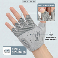Guantes de Entrenamiento MKAS, Transpirables, con Almohadilla de Gel en la Palma, Antideslizantes, con Soporte para Muñeca, para Hombres y Mujeres, para Levantamiento de Pesas y Fitness