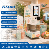 Fabricante de Máquinas Expendedoras Haloo, Máquina Expendedora Automática de Smoothies, Máquina Expendedora de Smoothies de Frutas Frescas