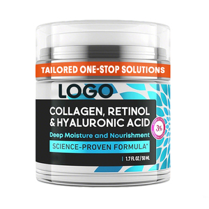 Nhãn hiệu riêng chuyên nghiệp chống lão hóa mặt cổ kem collagen Retinol Hyaluronic công thức sâu nuôi dưỡng Kem dưỡng ẩm - Product Image 1