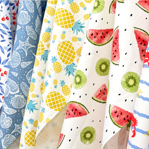 Serviette de cuisine en coton 100% personnalisée, écologique, de haute qualité, imprimée numériquement - Product Image 2